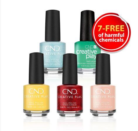 CND Nail Polish Promotion Set - Set of 5